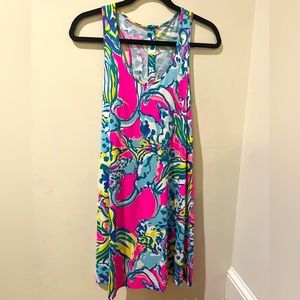 Lilly Pulitzer casual cotton tank dress, size XS